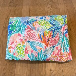 Lilly Pulitzer Mermaid Cove Organic Crib Sheet